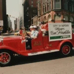 A parade down Elgin Street, Ottawa